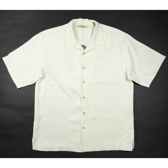 Tommy Bahama Daily Double Silk Hawaiian Shirt Men's XL Embroidered Camp Horse - Picture 4 of 12